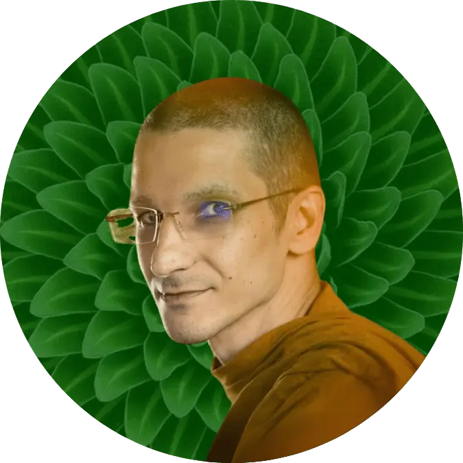 Monje Ajahn Mudito no 9º Encontro Luz Vida Luz 2024